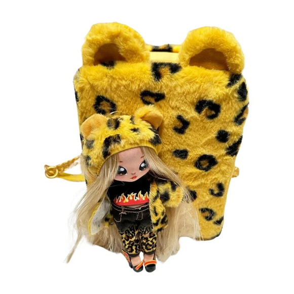 Na Na Na Surprise With Jennel Jaguar Doll Playset 3-in-1 Backpack Bedroom - Picture 5 of 11